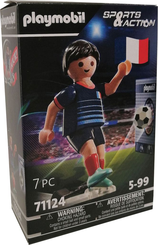 PLAYMOBIL Sports & Action 71124 Fußballspieler Frankreich Produktbild 