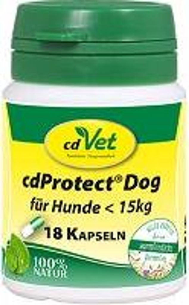 cdVet cdProtect 18 Kapseln für Hunde < 15kg