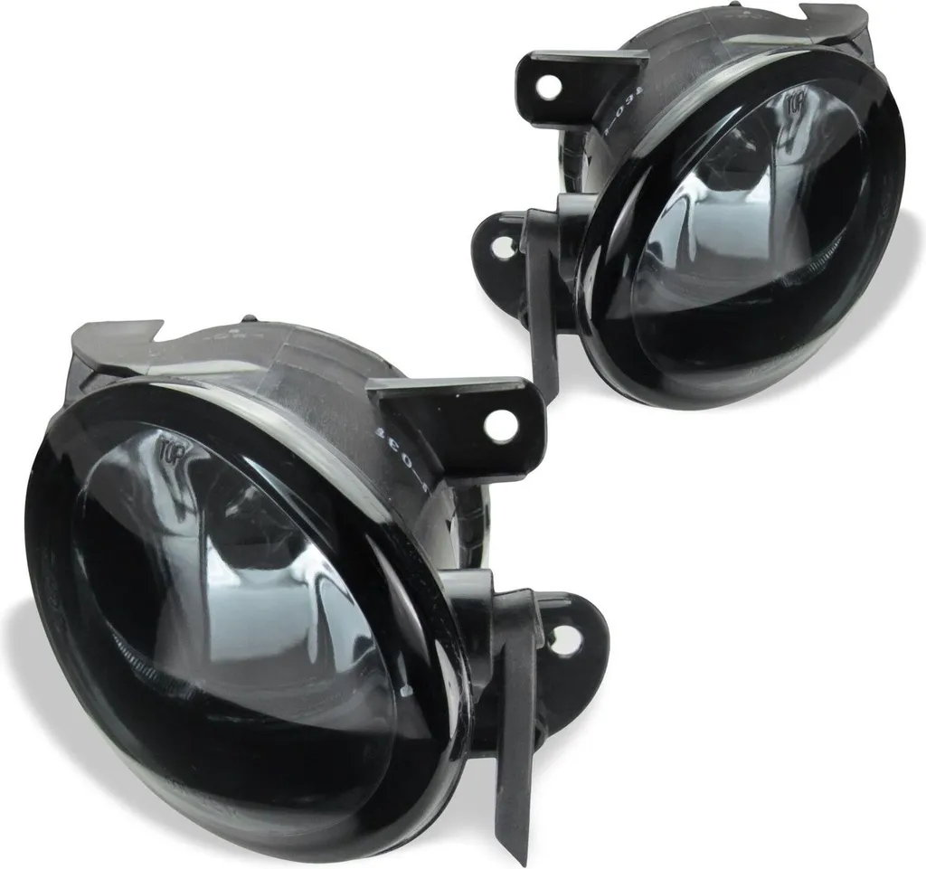 2 Phares Antibrouillard HB4 Verre Noir pour VW Passat 3C B6 et Variant