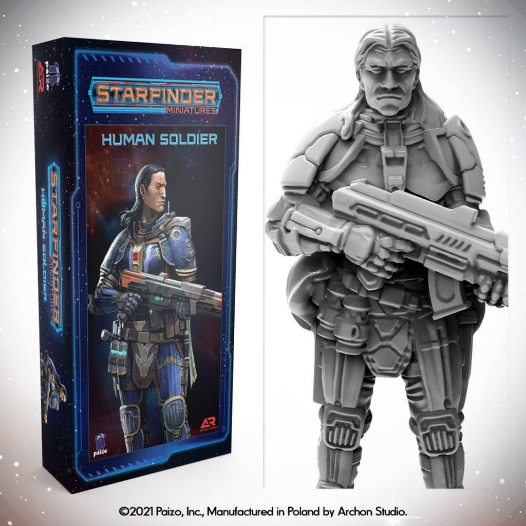 Archon Studio – PSF0020: MotU Miniatures: MENSCHLICHER SOLDAT – Neu
