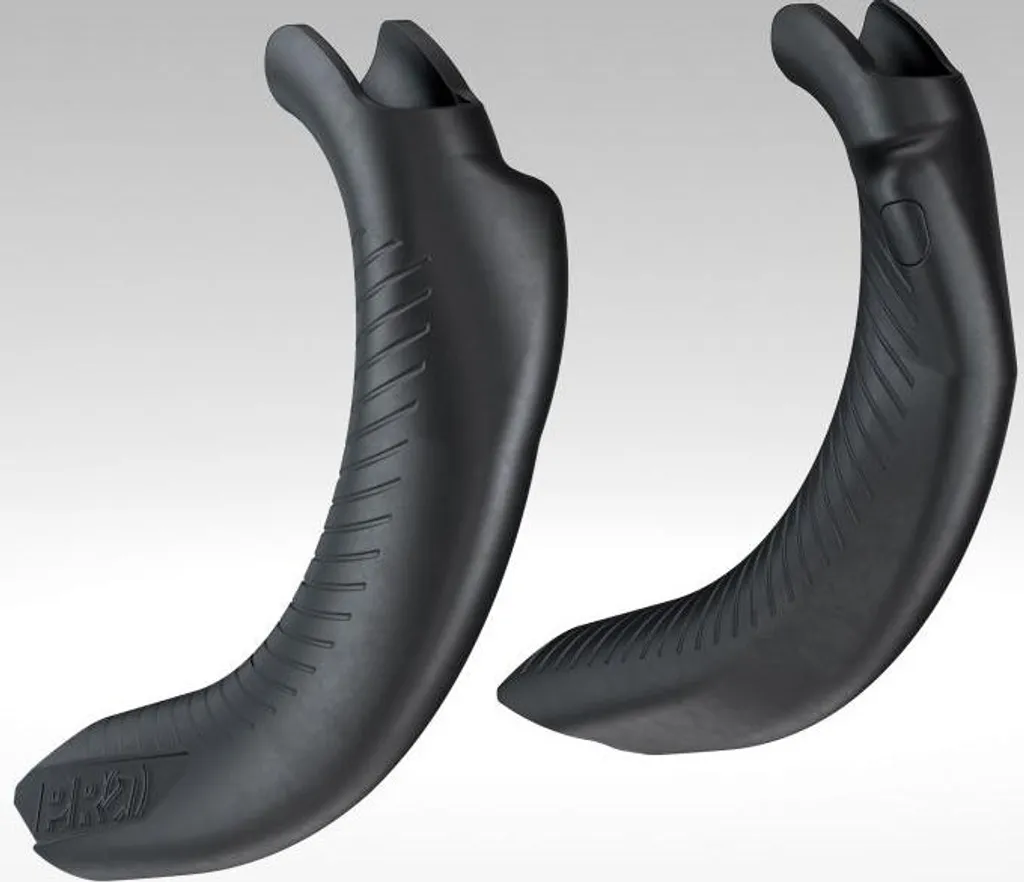 Poignées de vélo de route PRO Vibe Evo Drop Bar Grip Ergo Noir Pur