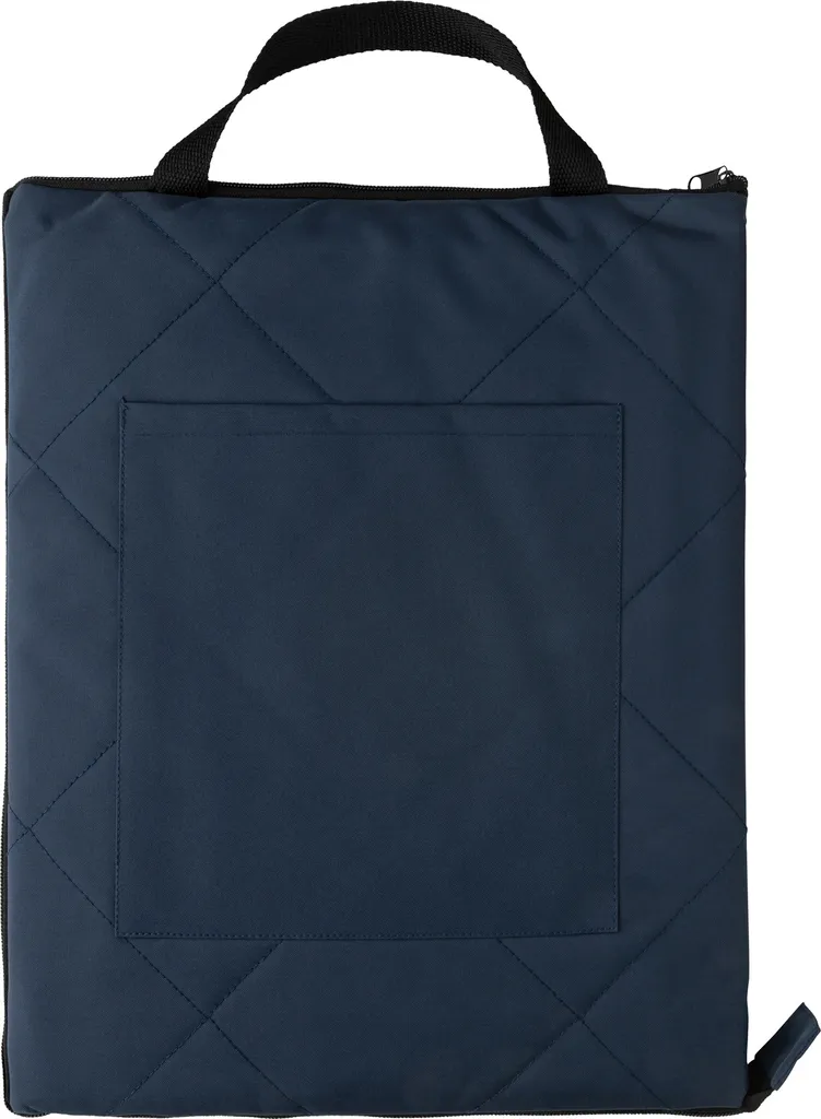 Couverture pique-nique matelassée et isolante en rPET recyclé XD432 Bleu