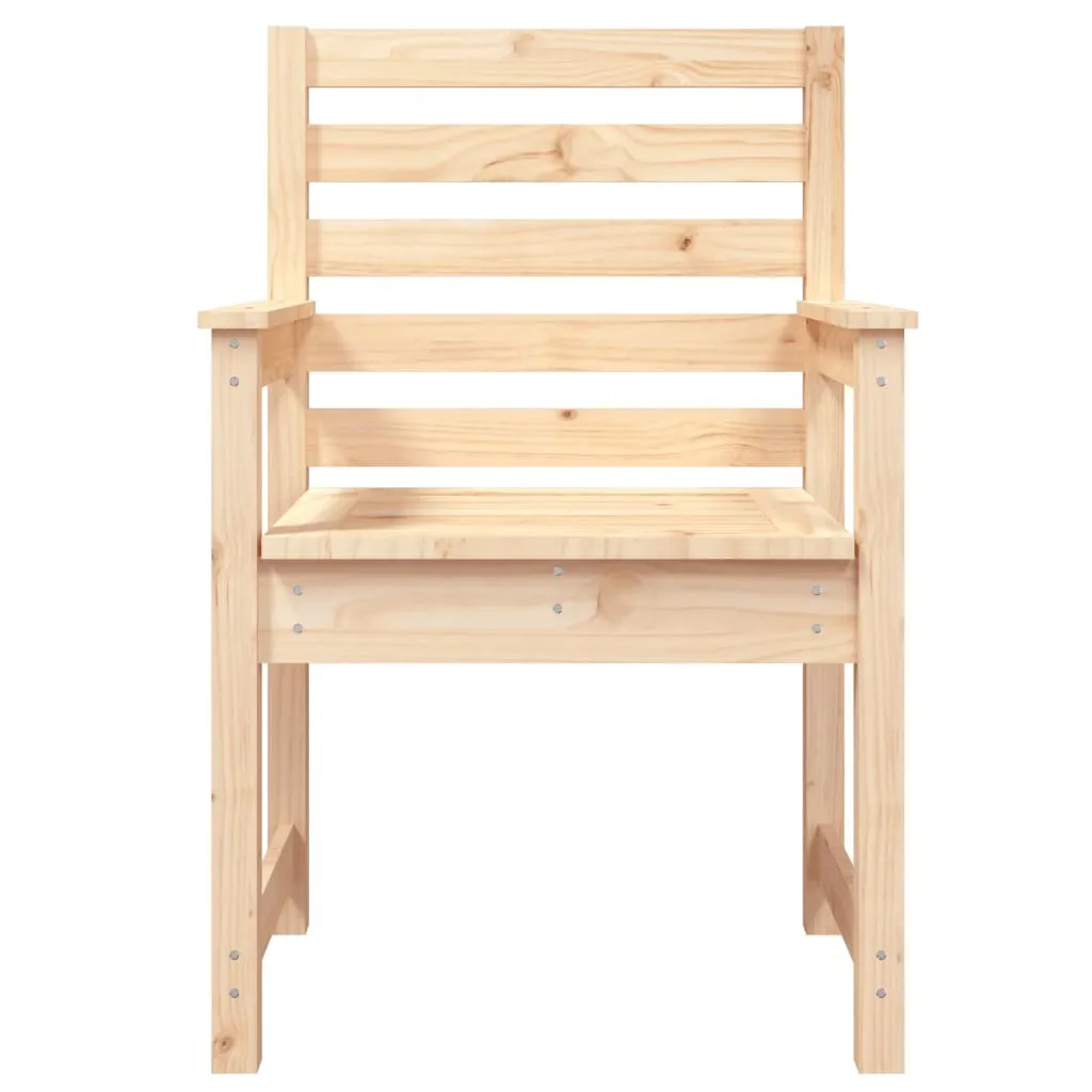 Sedie Giardino Legno Pino Massiccio vidaXL | Set 2 Pezzi 60x48x91 cm - 4