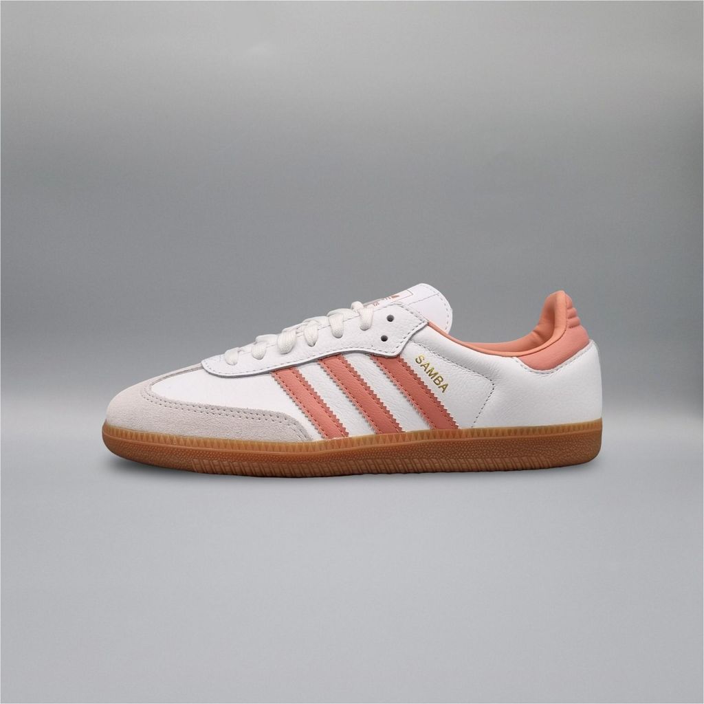 adidas Samba OG White Wonder Clay Gum (Women's) - 38 2/3 Größe: 38 2/3