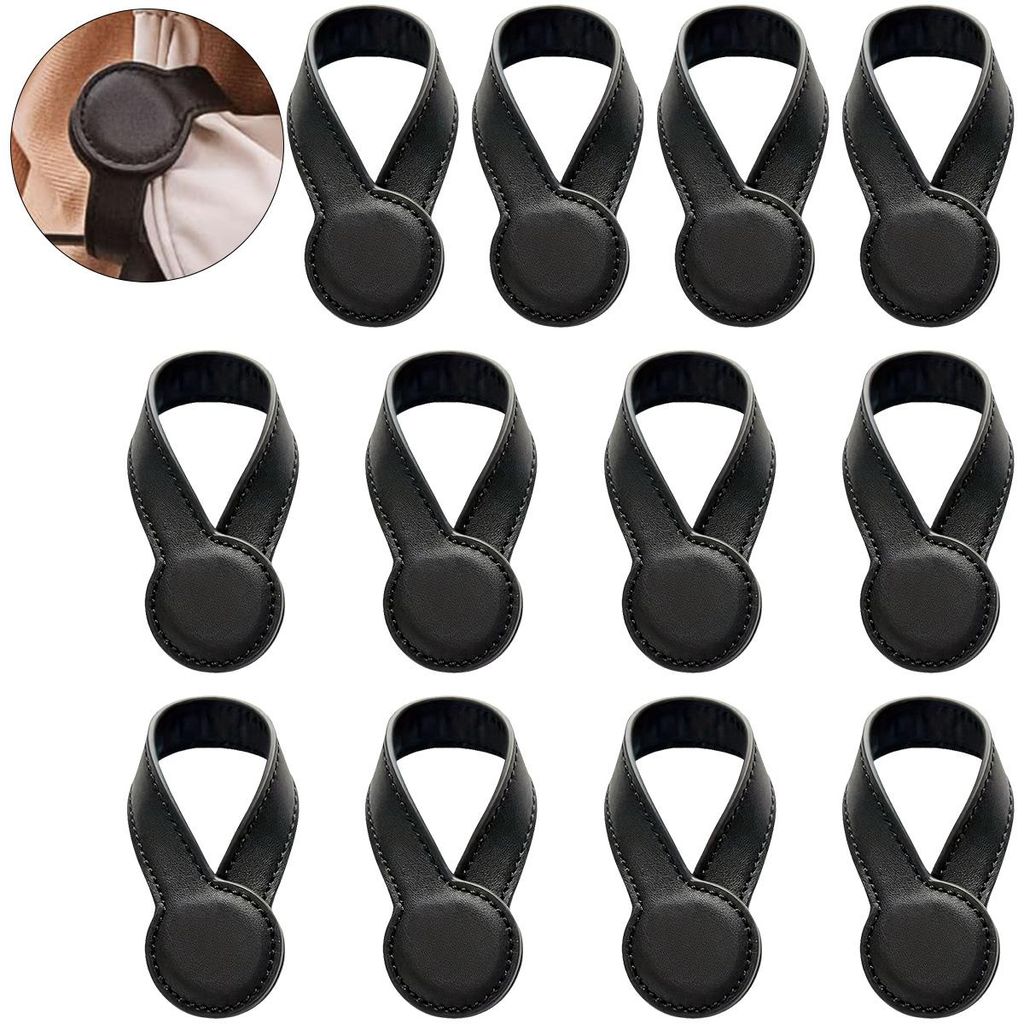 12er Set magnetische Leder Clips, multifunktionale Magnet Produktbild 