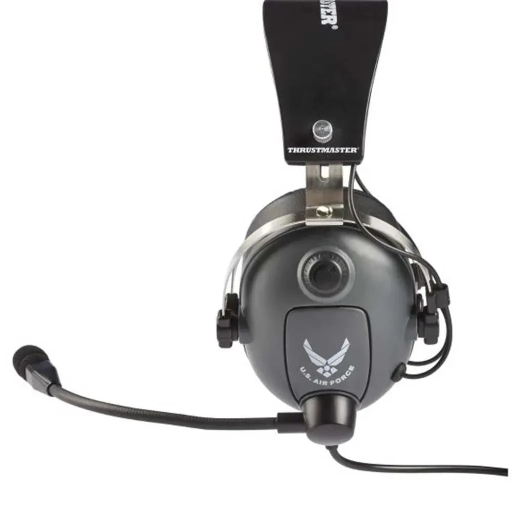 Casque T.Flight US Air Force Idéal pour Simulation de Vol PC et Xbox