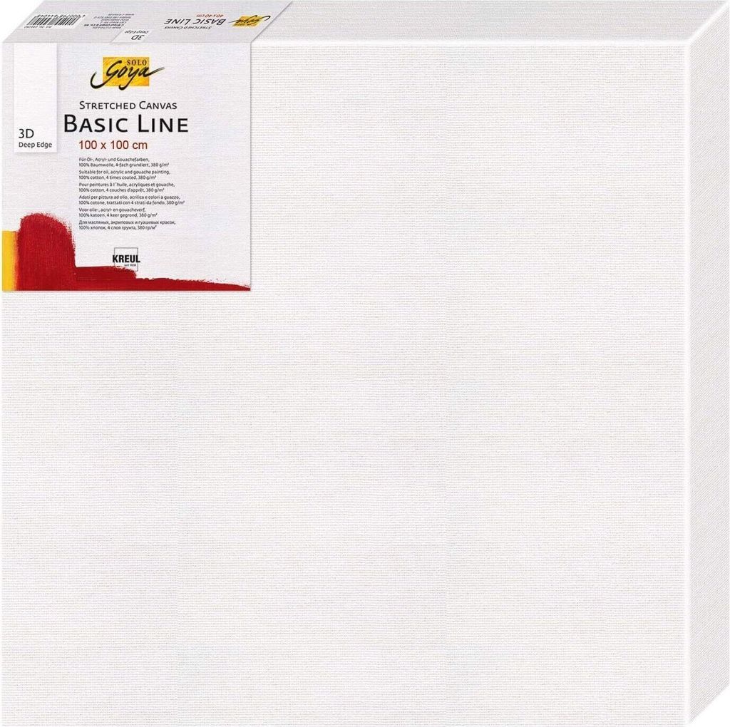 KREUL 3D Keilrahmen SOLO Goya BASIC LINE 1.000 x 1.000 mm Produktbild 