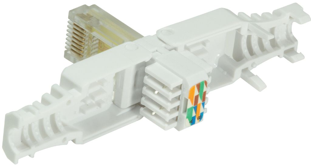 LogiLink Modularer RJ45-Steckverbinder Kat.5e ungeschirmt