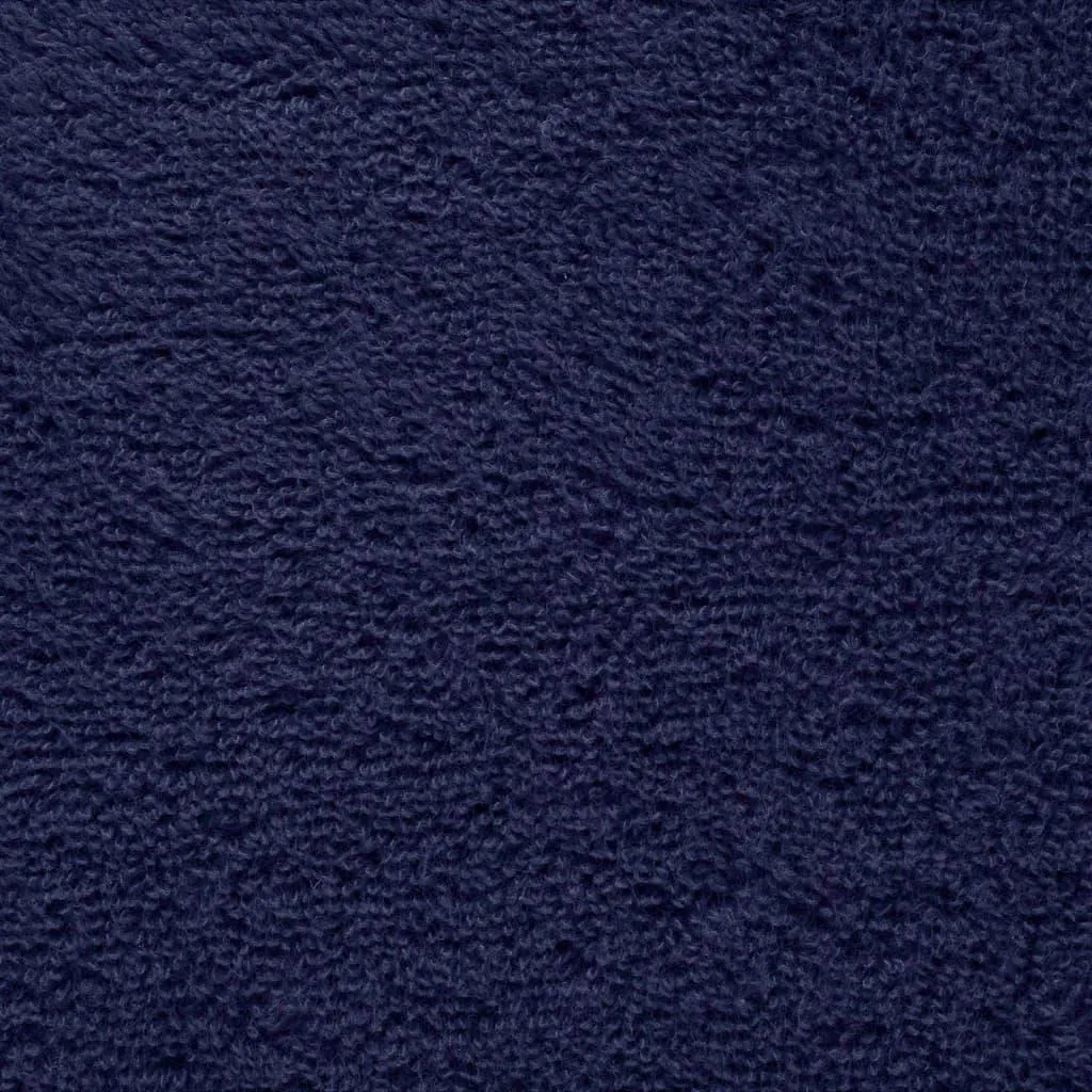 vidaXL Asciugamani da doccia Premium SOLUND 10 pz. Blu navy 70x140cm 600 g/m² - 4