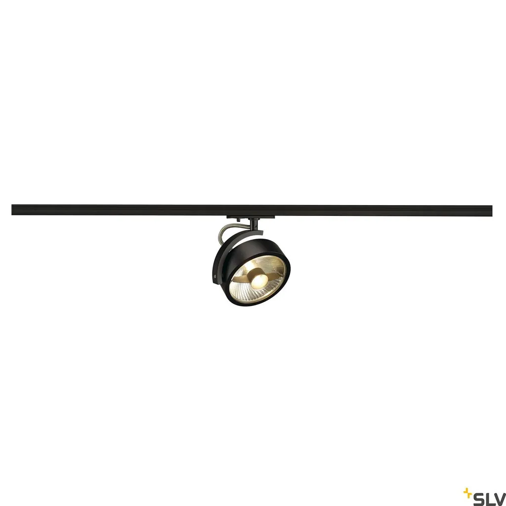 Tête de lampe Kalu Track QPAR111 noir GU10 pour corriger l'éclairage