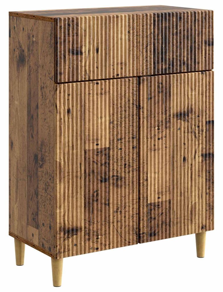 vidaXL Sideboard Altholz 66 x 34,5 x 90 cm Holzwerkstoff