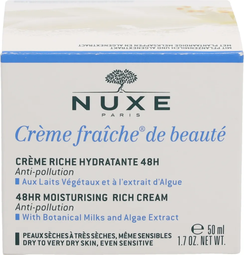 Adieu Peau Sèche avec Nuxe Crème Fraîche de Beauté Hydratante 50ml