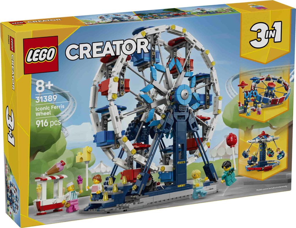 LEGO Creator 3-in-1-Set Legendäres Riesenrad - Spielzeug Produktbild 