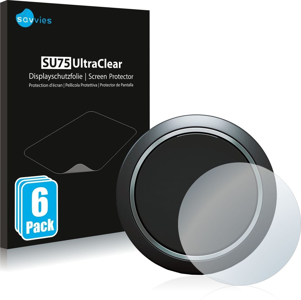 6x Für OOONO CO-Driver NO1 Schutzfolie Savvies Displayschutz Display Schutz Folie Klar Transparent