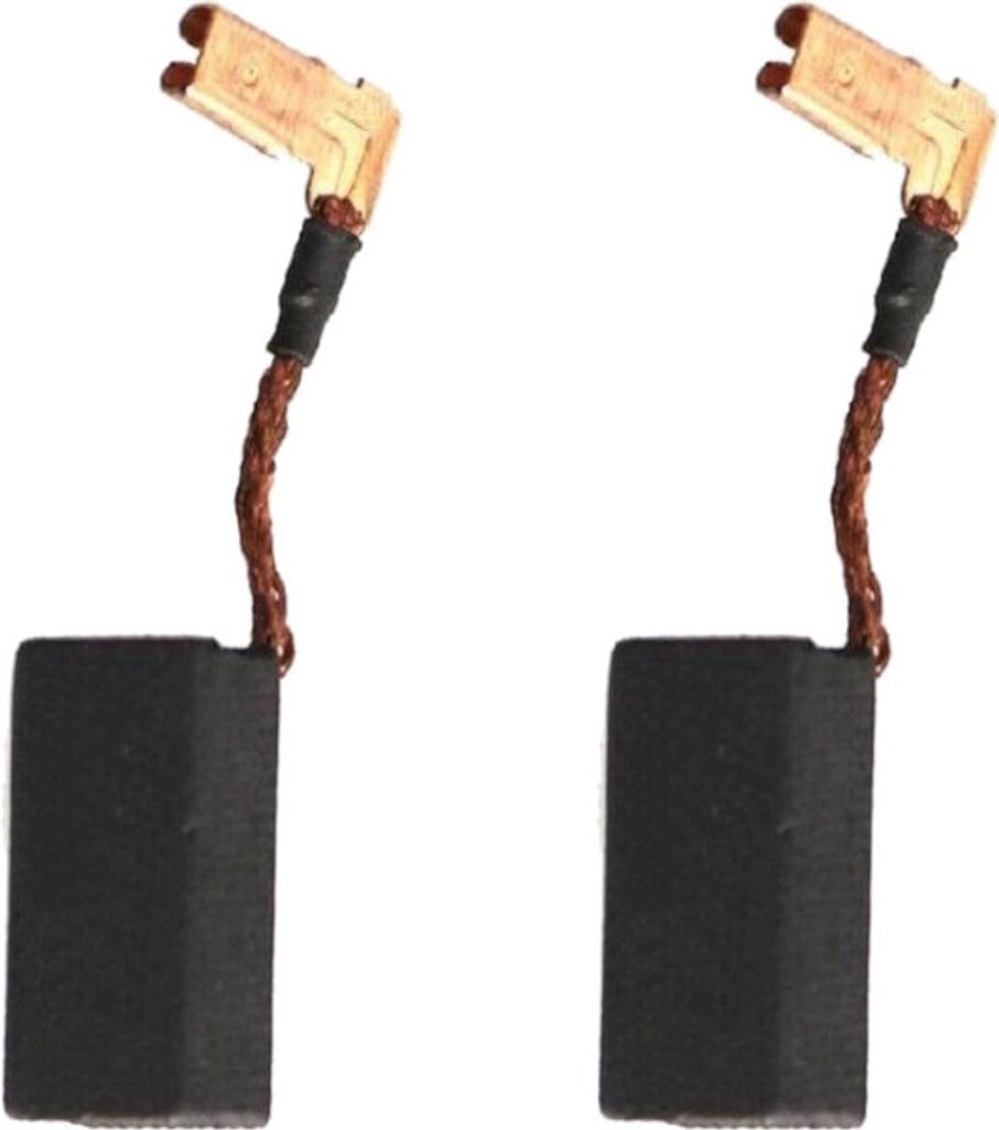 2x Trade-Shop Motorkohlen / Kohlebürsten 6x7,8x17mm kompatibel mit Dewalt DWE4120N, DWE4887, CMEG200, DWE4020-B3, DWE4020-BR, DWE4120-B3, DWE4120-BR