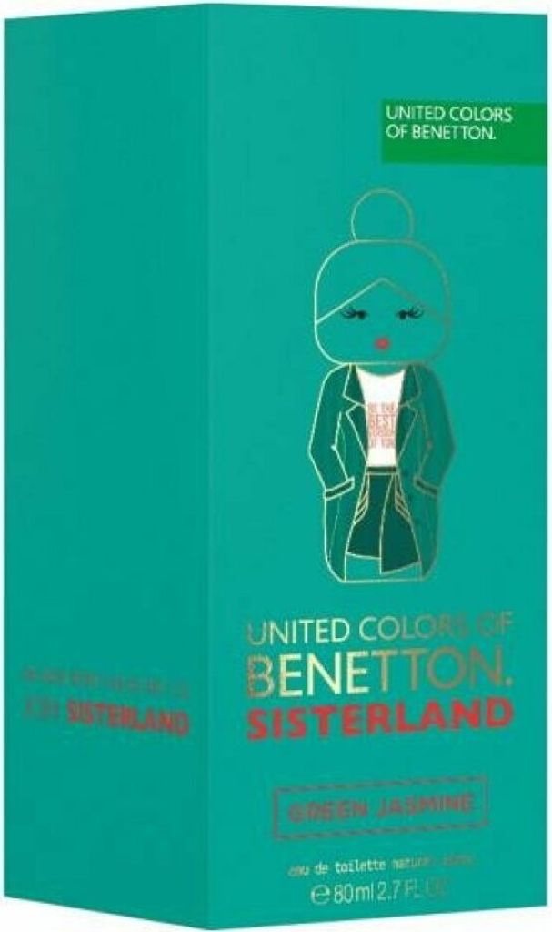 Benetton Sisterland Green Jasmine EDT 80 ml W Zdjęcie produktu 
