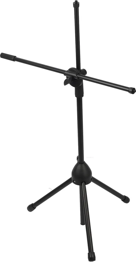 Support micro de sol pour chant et discours hauteur modulable avec perche