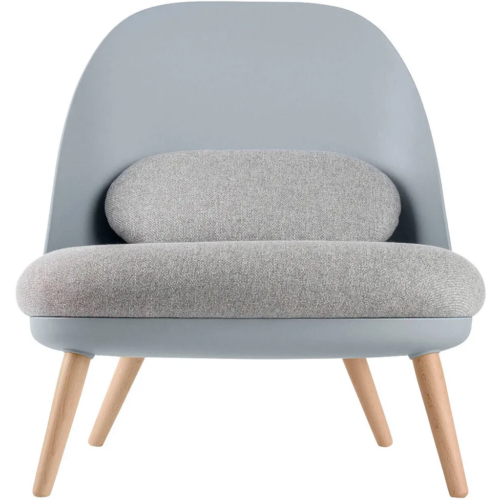 Fauteuil Cocoon Design Gris Moderne : Siège Confortable pour le Salon - 4