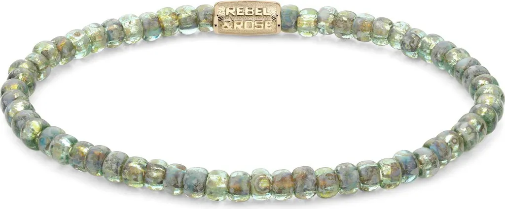 Rebel e Rose RR-40115-G: Bracciale Stones Only 4mm Oro Donna