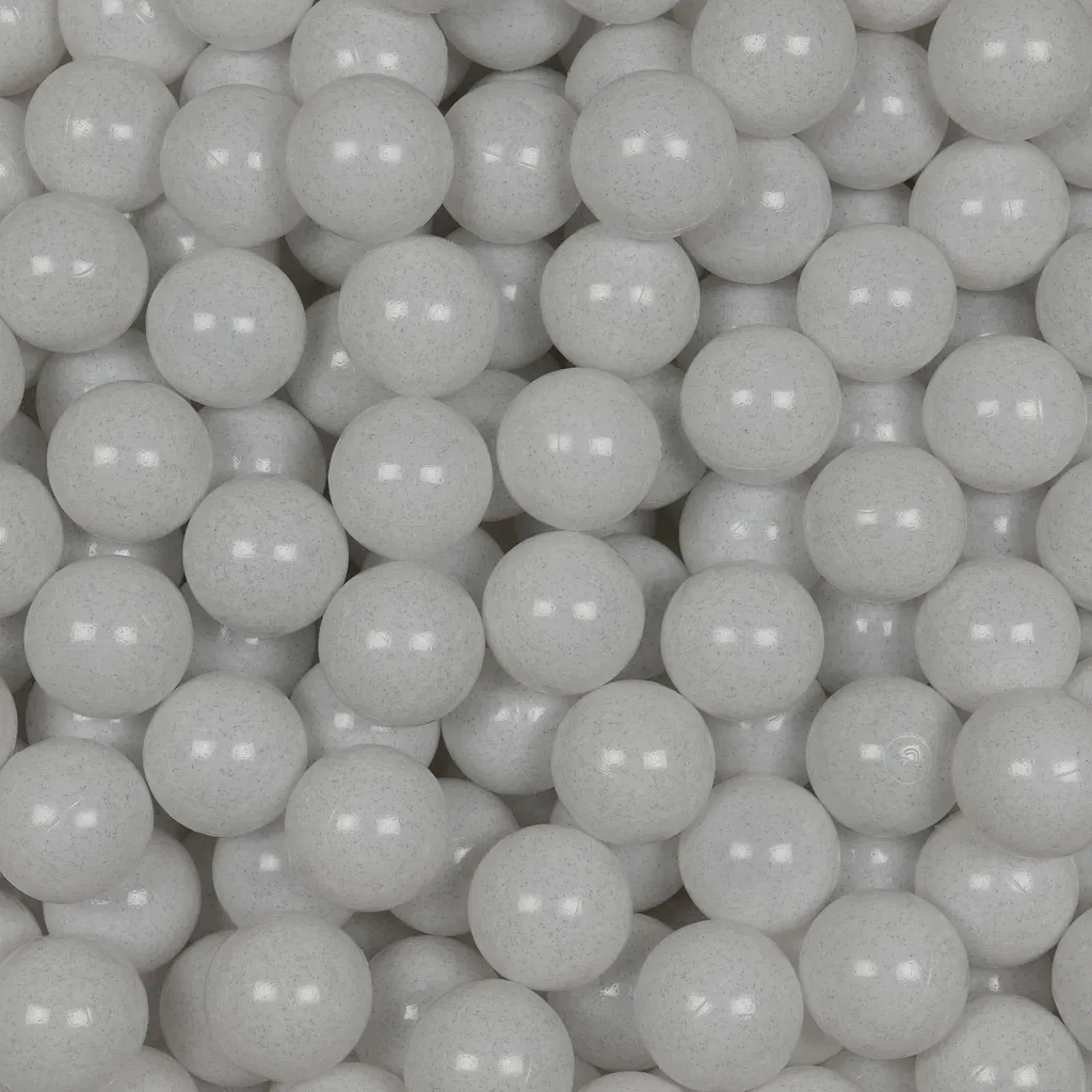 Balles blanches ø7cm (100pcs) pour Aire de Jeux et Éveil de l'Enfant