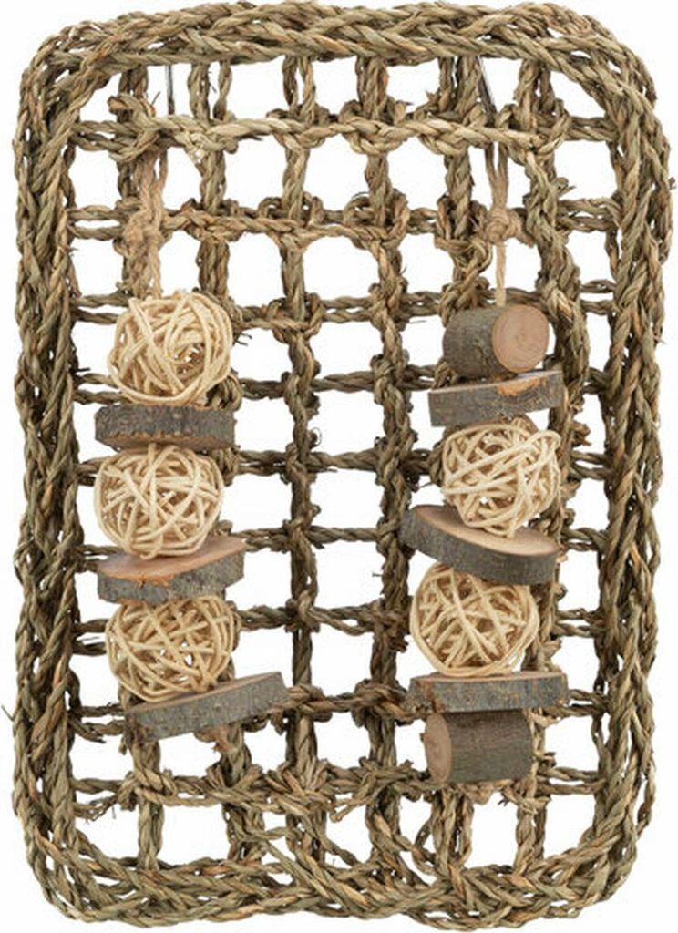 Spielzeug für Nager Trixie Holz Rattan 18 × 30 CM
