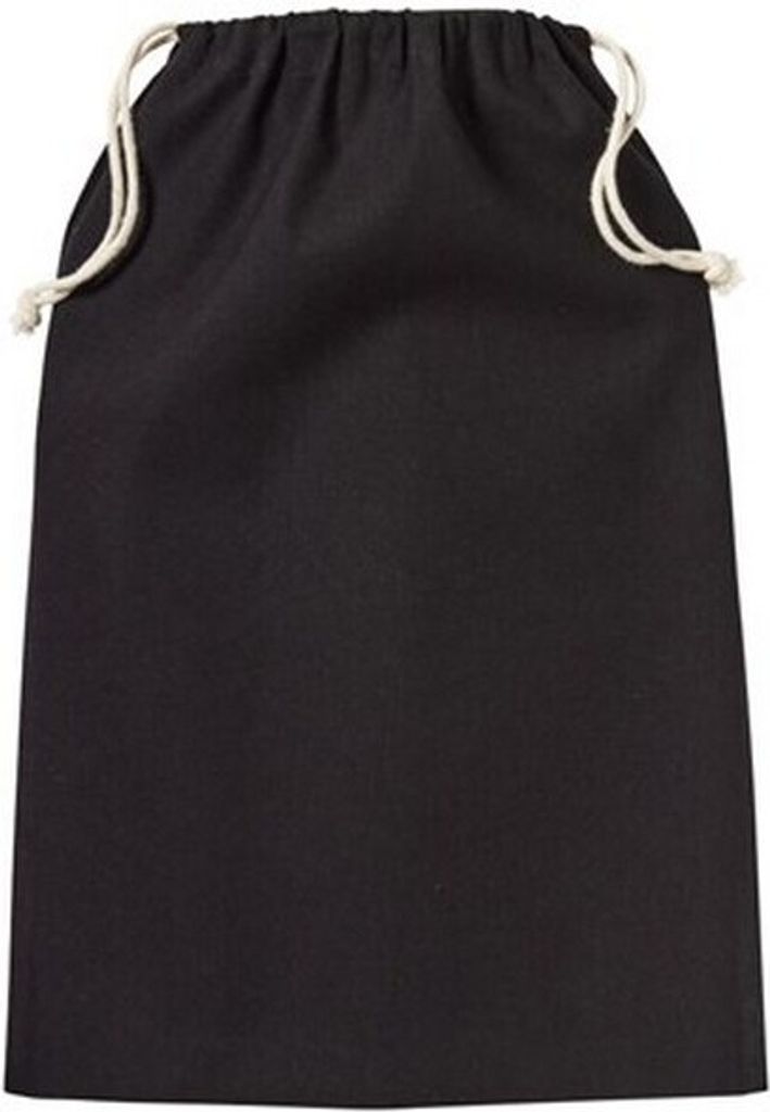 Nutshell - Turnbeutel, Recycelte Baumwolle RW9081 (75 cm x 49 cm) (Schwarz)