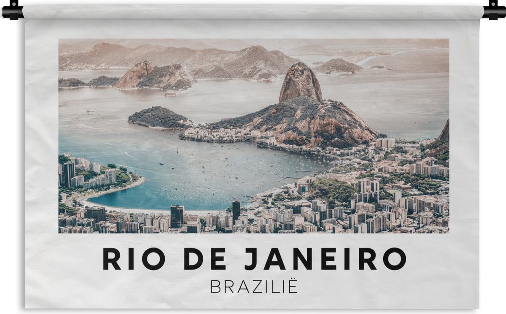 MuchoWow Wandteppich Wandbehang Brasilien - Sonne - Natur 120x80 cm Tapisserie Dekoration Wandtuch - Wanddekorationen - Wandtücher