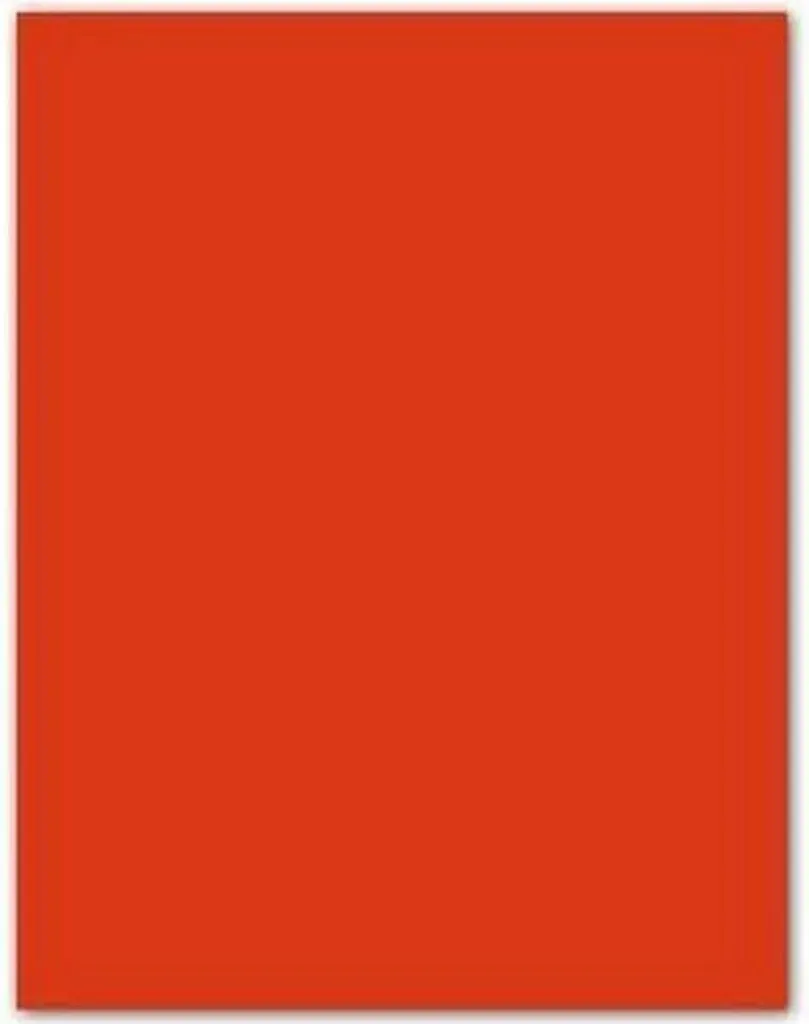 Cartoncino Iris Rosso Pomodoro 50x65 - 240g Alta Resistenza per Hobby