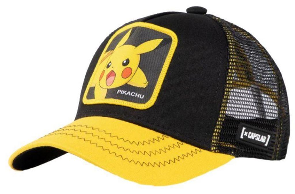 Pokemon - "Freegun" Trucker Cap für Kinder PP8633 (Einheitsgröße) (Schwarz)