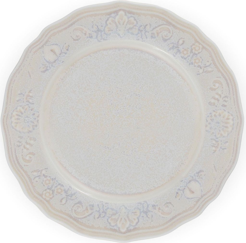 VERLO POEM OAT Speiseteller 21 cm – Flacher Teller in Oat (Cremefarben), Elegantes Modernes Design, Hochwertige Keramik