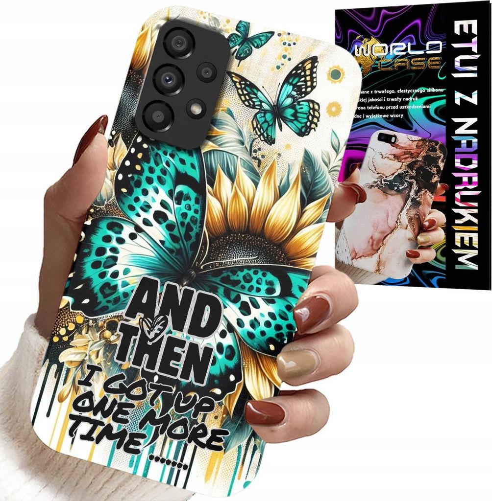 Hülle Für Samsung Galaxy A23 5G - Und Dann Bin Ich Aufgestanden, Feminine Designs + Folie