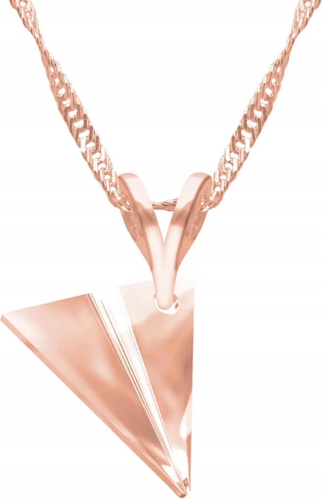 Collana Aereo di Carta Argento 925 Oro | Regalo Amica del Cuore