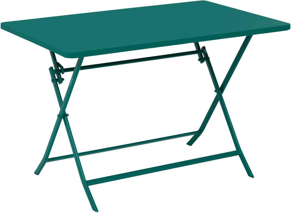 Gartentisch 4-sitzer greensboro klappbar 110x70cm opalgrün - Hespéride