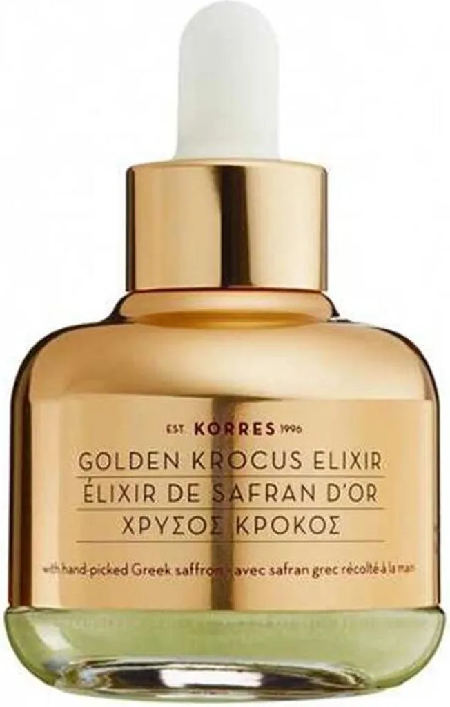 Anti-Âge Golden Krocus 30ml : Dites Adieu au Teint Terne et aux Rides