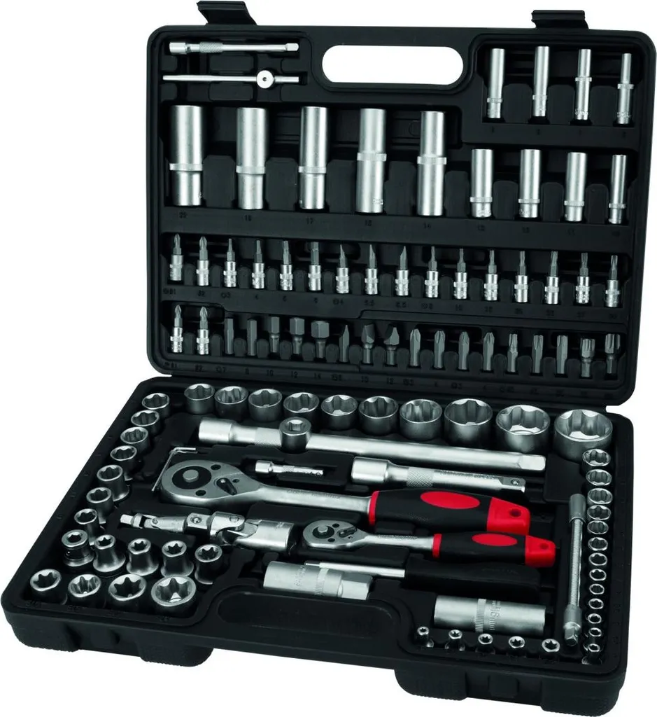 Coffret à douilles 108 pièces ITOOLS en acier Chrome Vanadium robuste