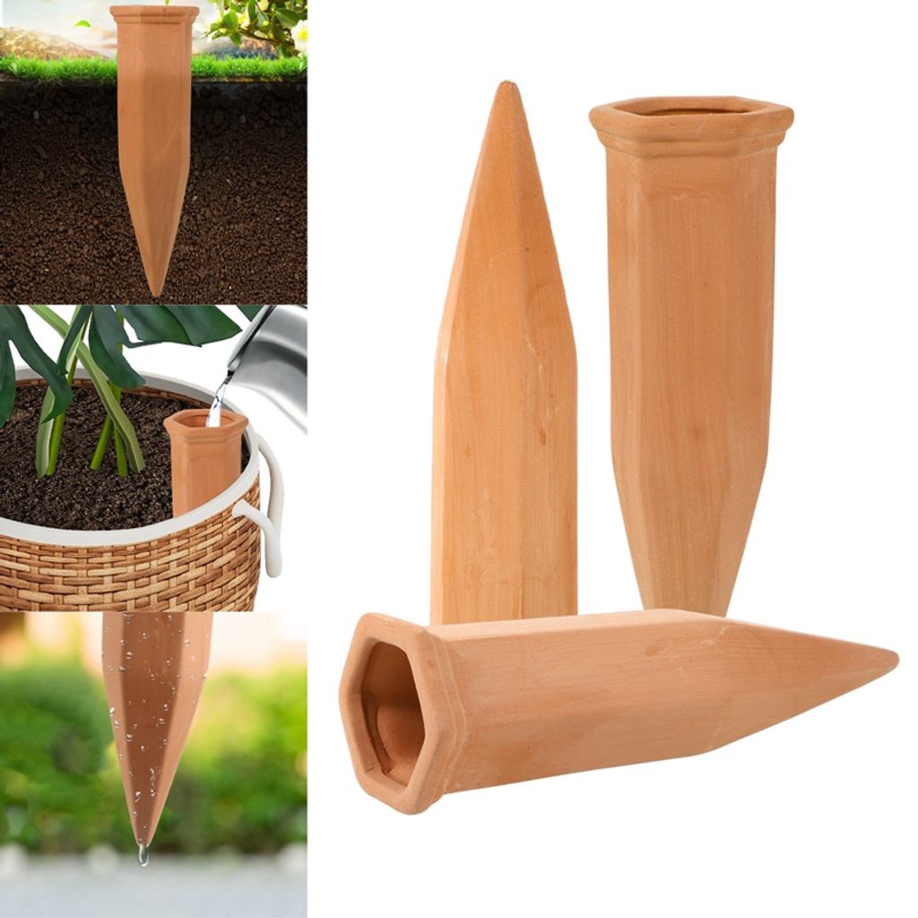 8x Tonkegel Bewässerung, Terracotta & Kaufland.de
