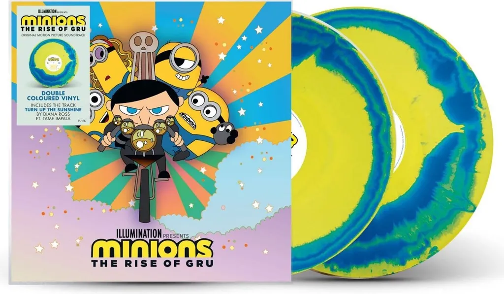 Minions The Rise Of Gru Vinyle 180g Edition Limitée : Qualité Audio