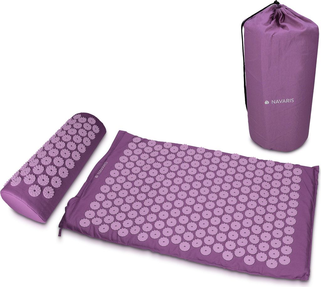 Navaris 2in1 Akupressur Massage Set - Akupressurmatte und Produktbild 