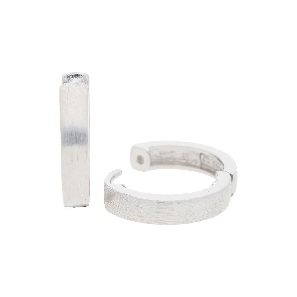 JuwelmaLux Creolen 925 Silber JL10-06-2440 mattiert