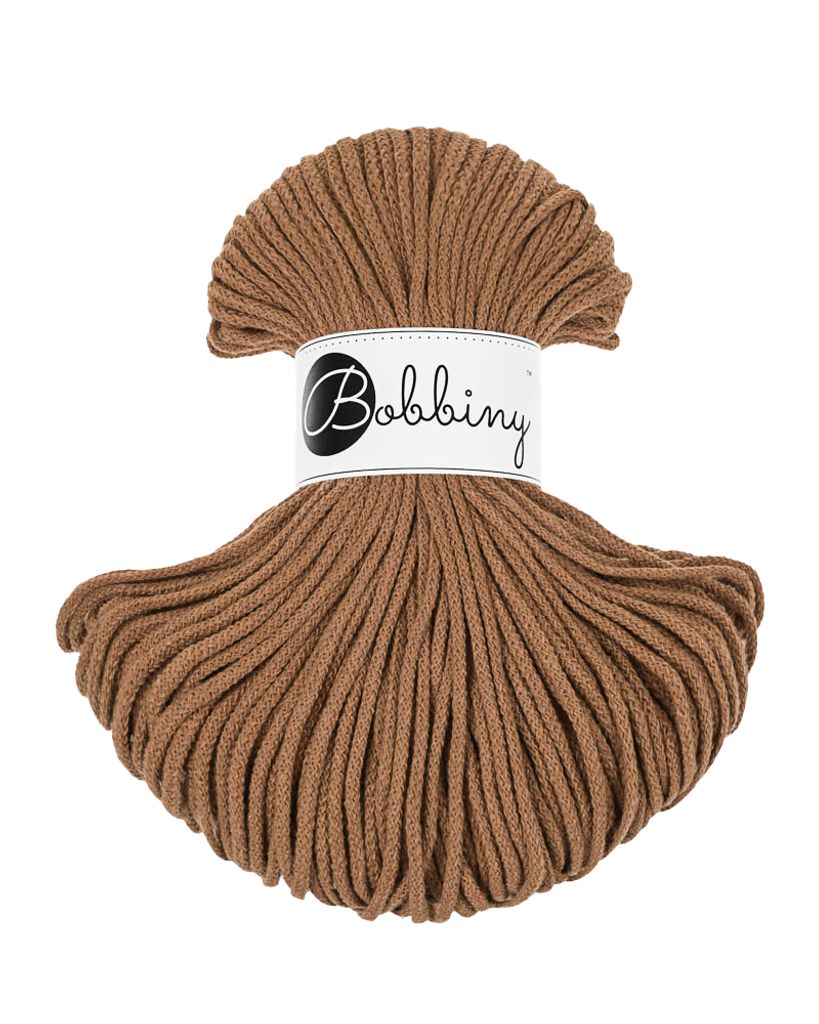 Bobbiny Junior 3 mm 100 m Caramel Sznurek Zdjęcie produktu 