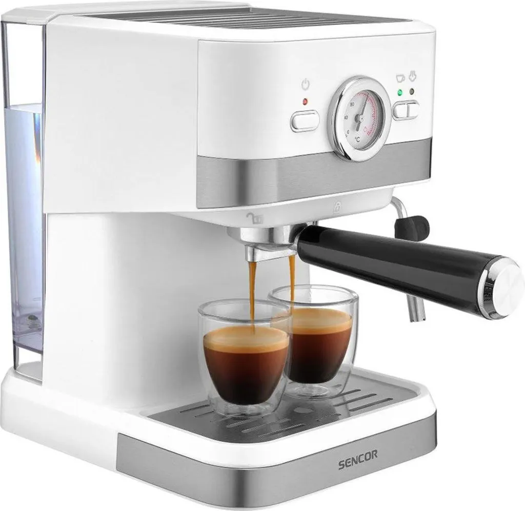 Machine à café expresso Sencor SES 1720WH blanche pression 15 bars - 2
