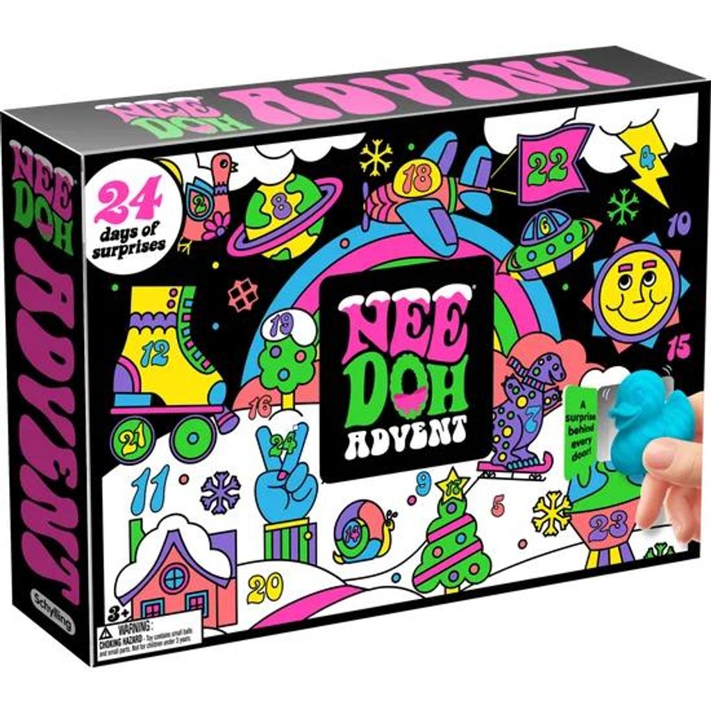 Adventskalender NeeDoh Teenie Squishies Produktbild 