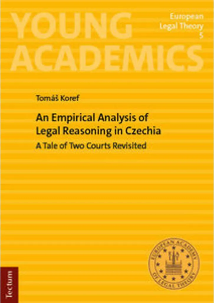Livre de Droit : Analyse Empirique du Raisonnement Juridique en Tchéquie