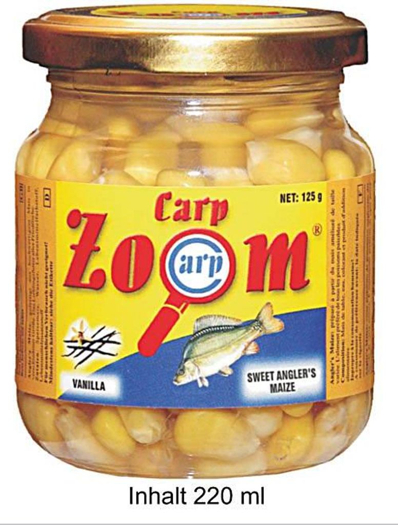 CarpZoom Standard Angelmais Mais 220ml Vanille Produktbild 