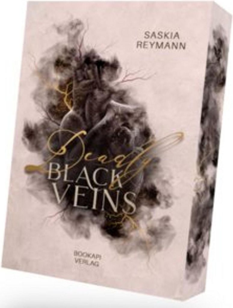 Deadly black veins Buch über schwarze Magie, Schwarz, Erstauflage mit Farbschnitt