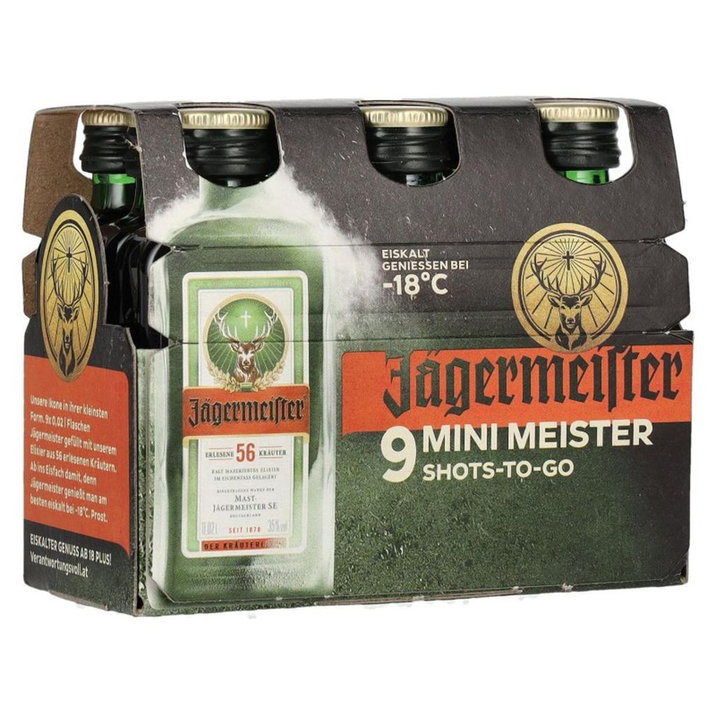 Jägermeister Mini Meister Shots To Go Vychutnejte si ledově Obrázek produktu 