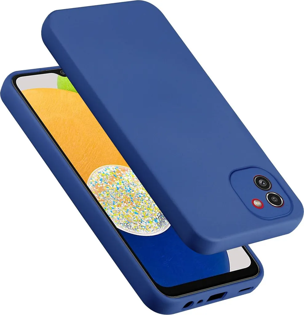 Cadorabo Cover Samsung Galaxy A03 Silicone Liquido - Protezione Premium