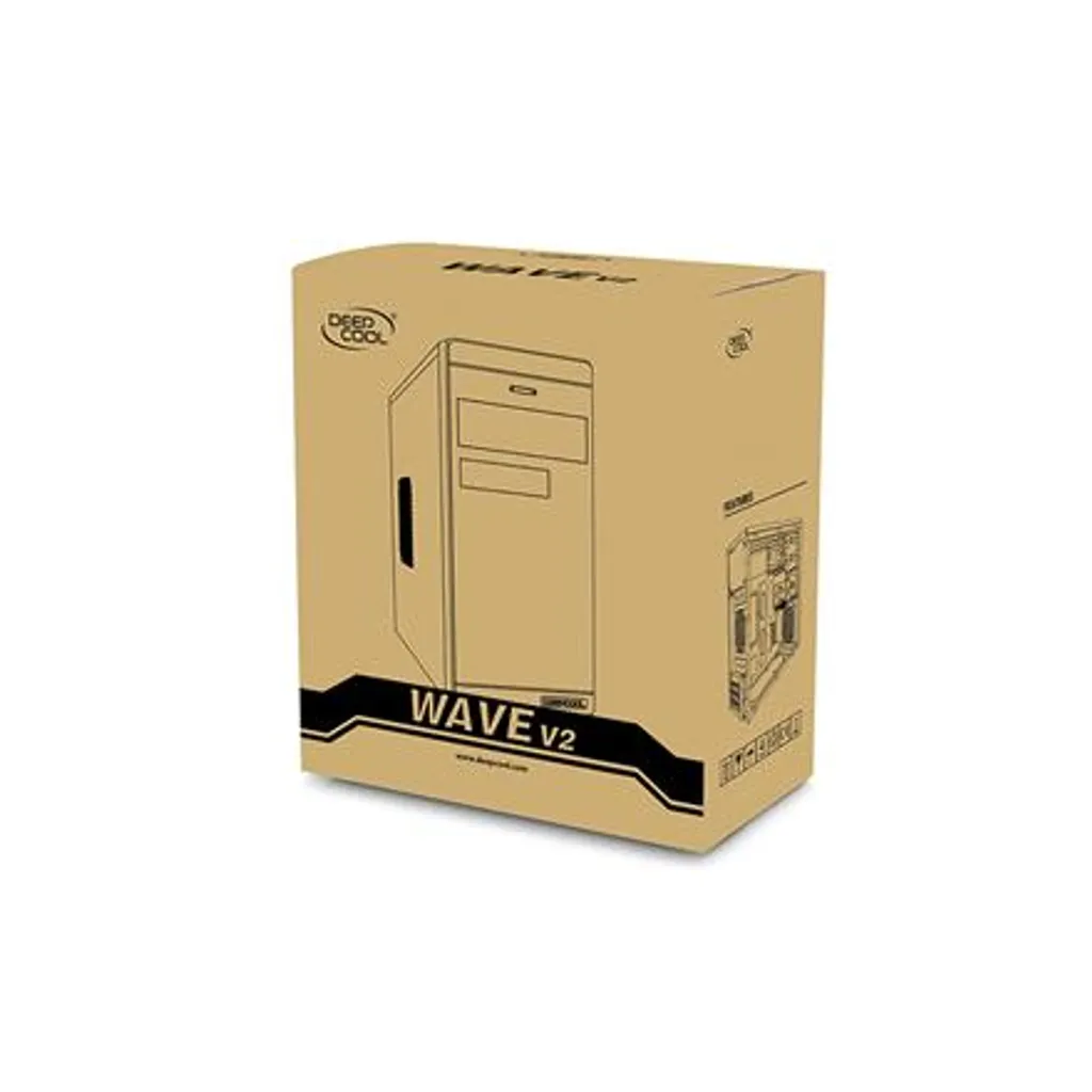 Boîtier informatique Micro ATX Deepcool Wave V2 noir avec USB 3.0 - 11