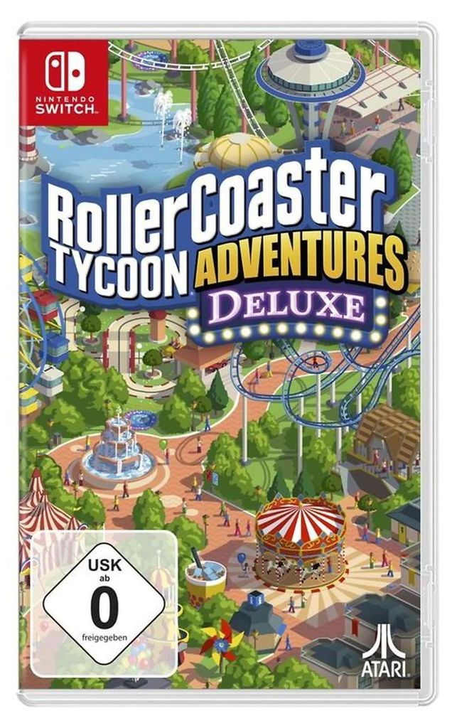 Atari RollerCoaster Tycoon Adventures Deluxe, Nintendo Produktbild 
