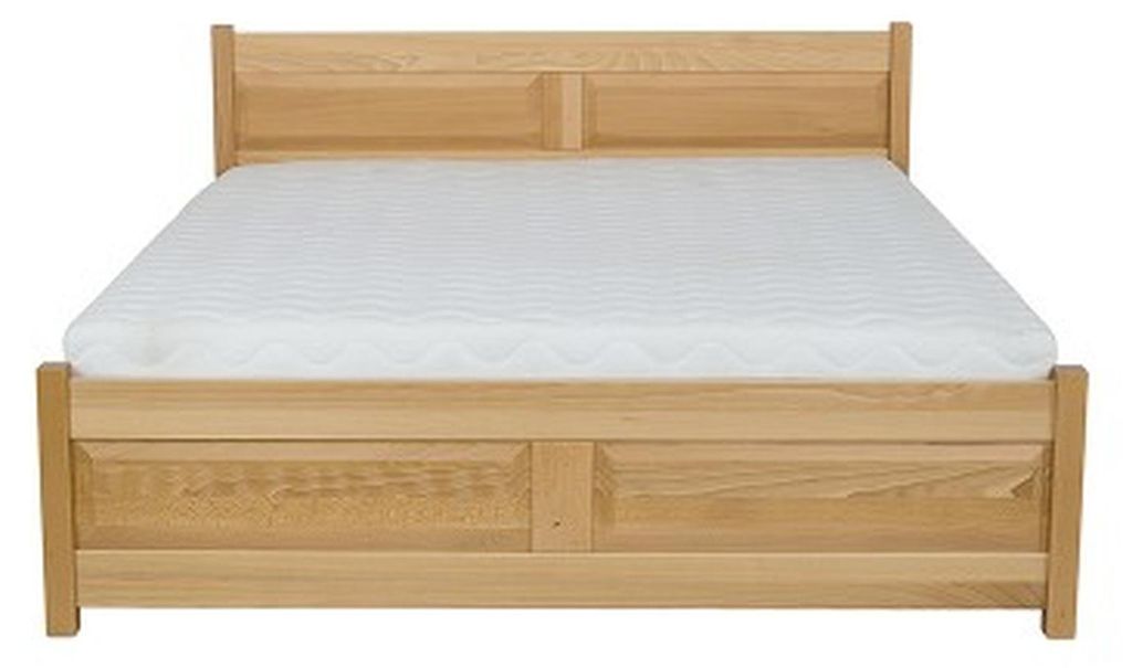 Bett Holz Massive Schlafzimmer Betten 100x200cm Einzelbett Massivmöbel Möbel